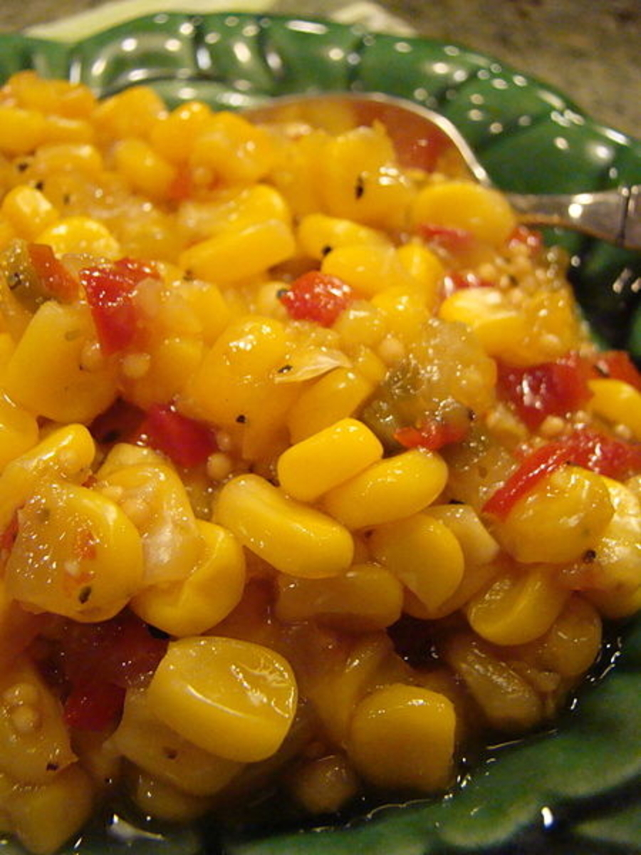 Corn Relish Salad Vegetarian Society of South Jersey